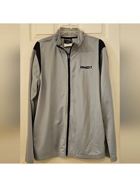 AND1 Mens Performance Track Jacket Large